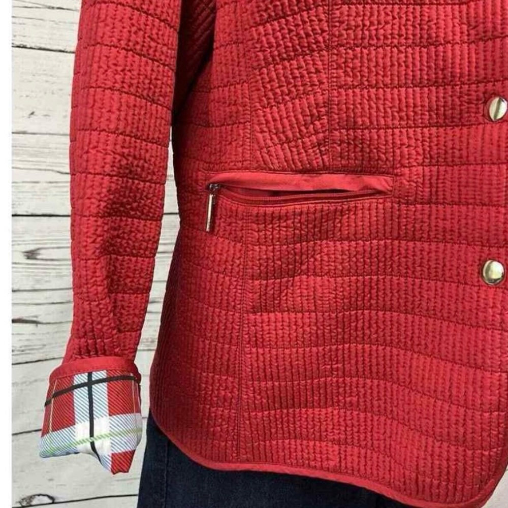 Pendleton Lightweight Jacket With Plaid Accents - image 3